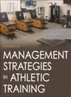 Image for Management strategies in athletic training