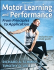 Image for Motor learning and performance  : from principles to application