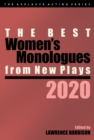 Image for The Best Women&#39;s Monologues from New Plays, 2020