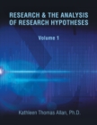 Image for Research &amp; the analysis of research hypothesesVolume 1