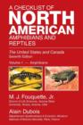 Image for A Checklist of North American Amphibians and Reptiles : The United States and Canada