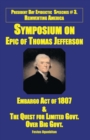 Image for Symposium On Epic of Thomas Jefferson: Embargo Act of 1807 &amp; the Quest for Limited Government Over Big Government