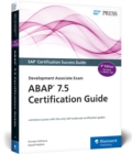 Image for ABAP 7.5 Certification Guide : Development Associate Exam