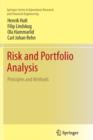 Image for Risk and Portfolio Analysis : Principles and Methods