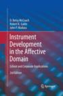 Image for Instrument Development in the Affective Domain : School and Corporate Applications