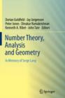 Image for Number Theory, Analysis and Geometry : In Memory of Serge Lang
