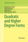 Image for Quadratic and Higher Degree Forms