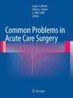 Image for Common Problems in Acute Care Surgery