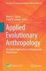 Image for Applied Evolutionary Anthropology: Darwinian Approaches to Contemporary World Issues