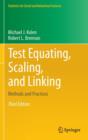 Image for Test Equating, Scaling, and Linking : Methods and Practices
