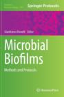 Image for Microbial biofilms  : methods and protocols
