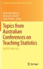 Image for Topics from Australian Conferences on Teaching Statistics : OZCOTS 2008-2012