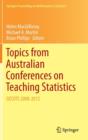 Image for Topics from Australian Conferences on Teaching Statistics