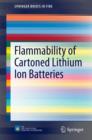 Image for Flammability of Cartoned Lithium Ion Batteries