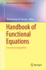 Image for Handbook of functional equations: functional inequalities