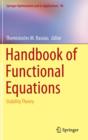 Image for Handbook of Functional Equations