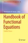 Image for Handbook of functional equations: stability theory