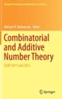 Image for Combinatorial and Additive Number Theory : CANT 2011 and 2012