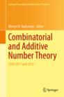 Image for Combinatorial and Additive Number Theory: CANT 2011 and 2012 : 101