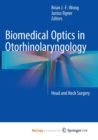Image for Biomedical Optics in Otorhinolaryngology