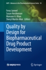 Image for Quality by design for biopharmaceutical drug product development