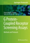 Image for G protein-coupled receptor screening assays: methods and protocols