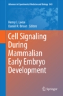 Image for Cell Signaling During Mammalian Early Embryo Development : 843