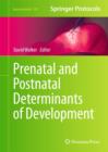 Image for Prenatal and Postnatal Determinants of Development