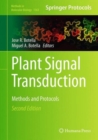 Image for Plant signal transduction  : methods and protocols
