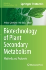 Image for Biotechnology of Plant Secondary Metabolism