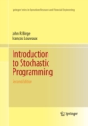 Image for Introduction to stochastic programming