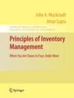 Image for Principles of Inventory Management