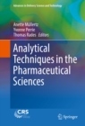 Image for Analytical techniques in the pharmaceutical sciences
