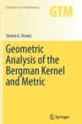 Image for Geometric Analysis of the Bergman Kernel and Metric
