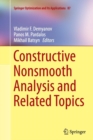 Image for Constructive Nonsmooth Analysis and Related Topics