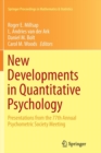 Image for New developments in quantitative psychology  : presentations from the 77th annual Psychometric Society meeting