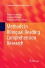 Image for Methods in Bilingual Reading Comprehension Research