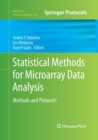 Image for Statistical Methods for Microarray Data Analysis