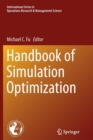 Image for Handbook of Simulation Optimization