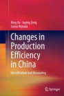 Image for Changes in Production Efficiency in China : Identification and Measuring