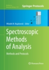 Image for Spectroscopic Methods of Analysis