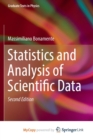 Image for Statistics and Analysis of Scientific Data