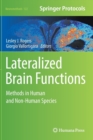 Image for Lateralized Brain Functions : Methods in Human and Non-Human Species