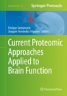 Image for Current proteomic approaches applied to brain function