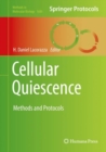 Image for Cellular quiescence: methods and protocols