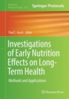 Image for Investigations of Early Nutrition Effects on Long-Term Health : Methods and Applications