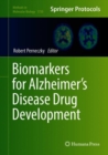 Image for Biomarkers for Alzheimer&#39;s disease drug development