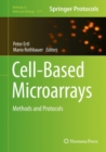 Image for Cell-based microarrays: methods and protocols
