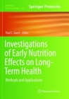 Image for Investigations of Early Nutrition Effects on Long-Term Health