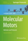 Image for Molecular motors: methods and protocols : volume 1805
